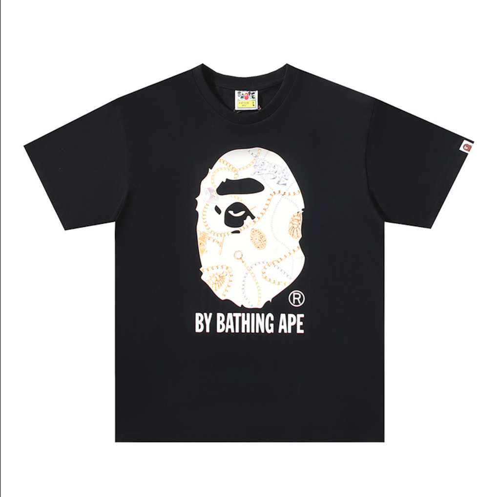 PLAYERA BAPE GOLD