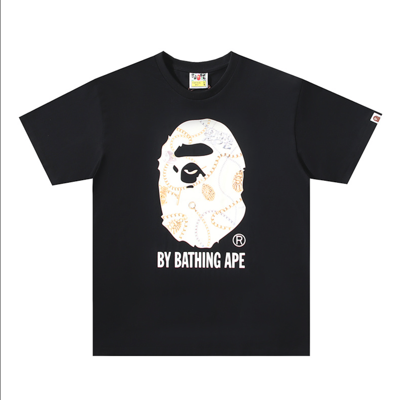 PLAYERA BAPE GOLD