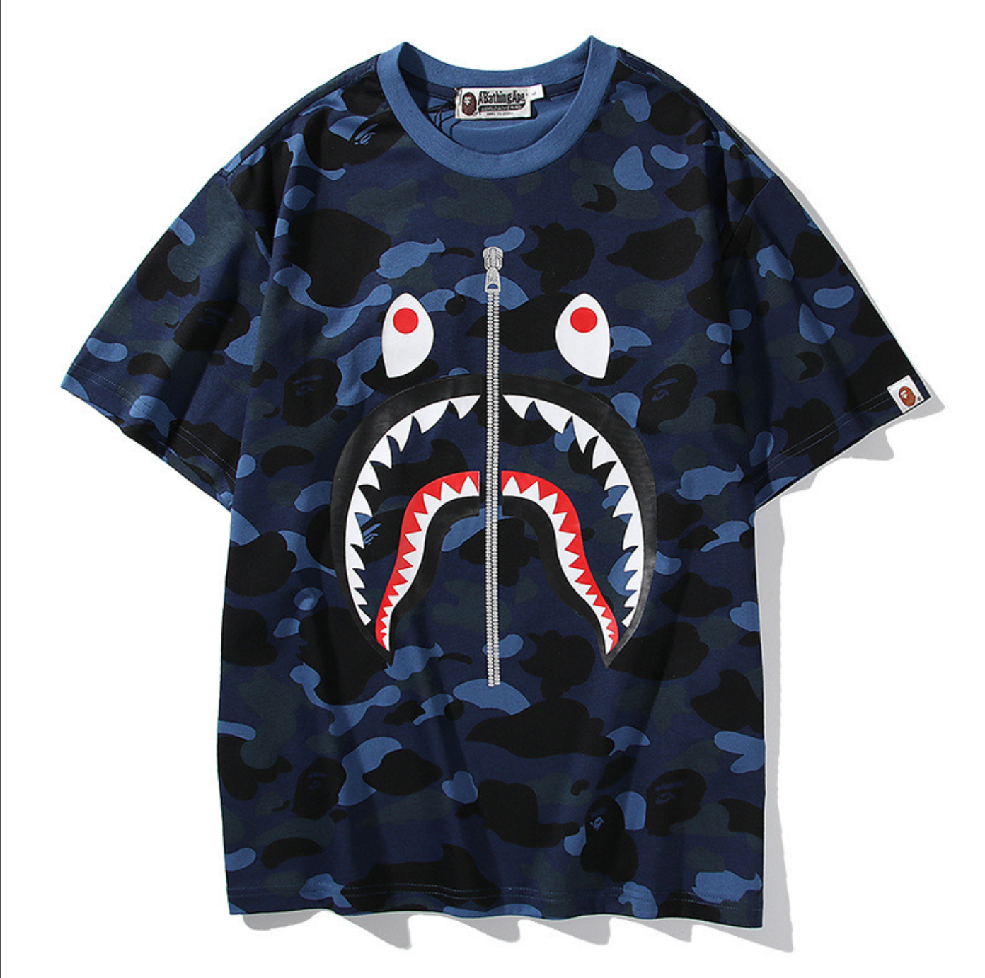 PLAYERA BAPE SHARK