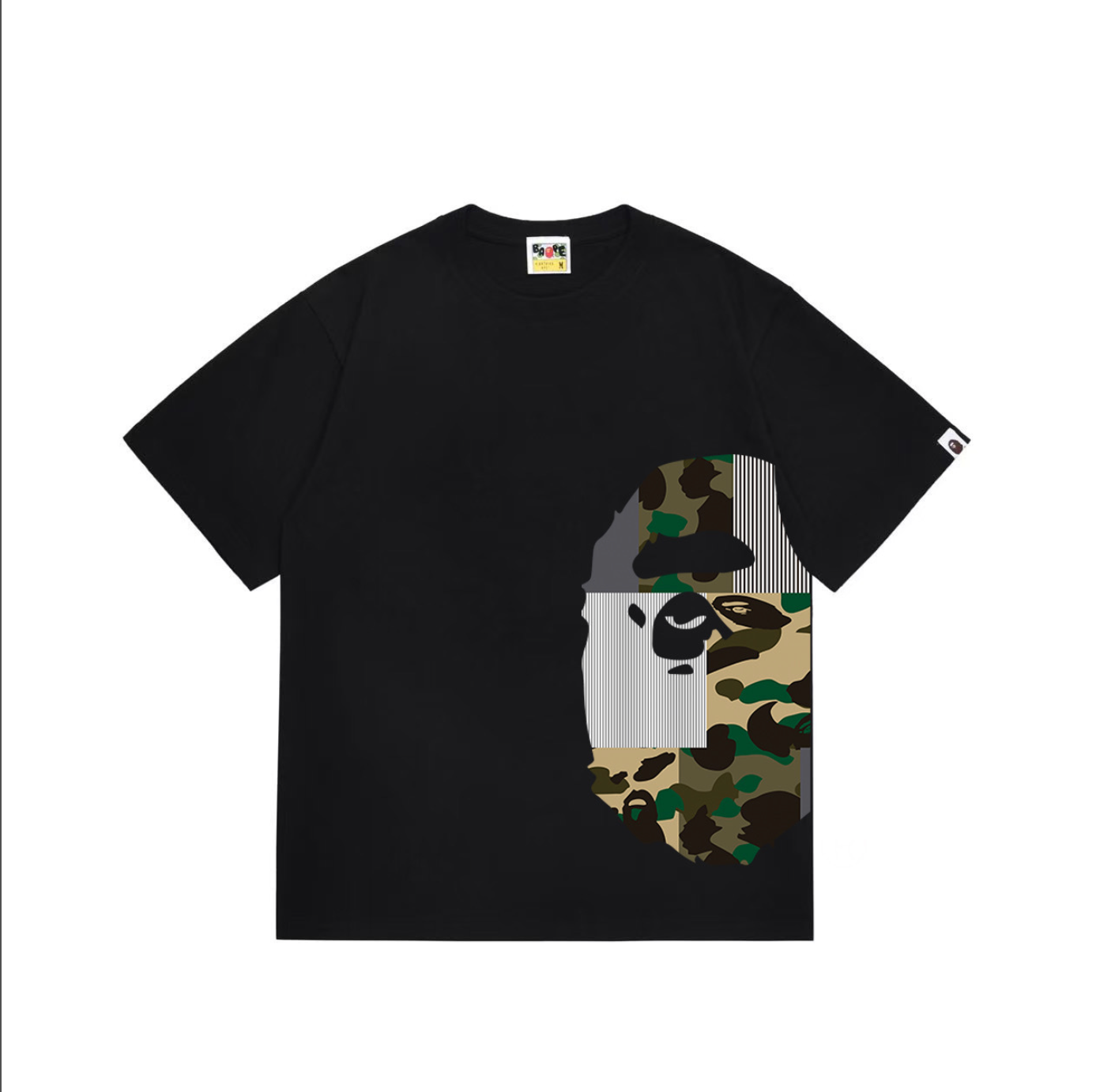 PLAYERA BAPE GLITCH