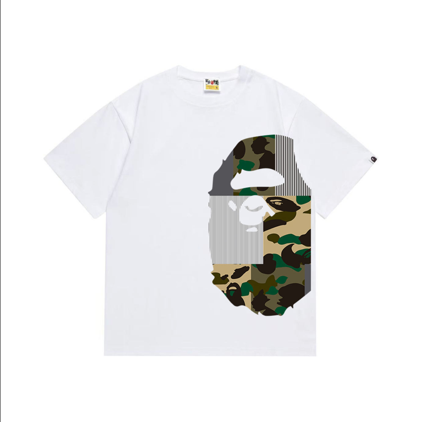 PLAYERA BAPE GLITCH
