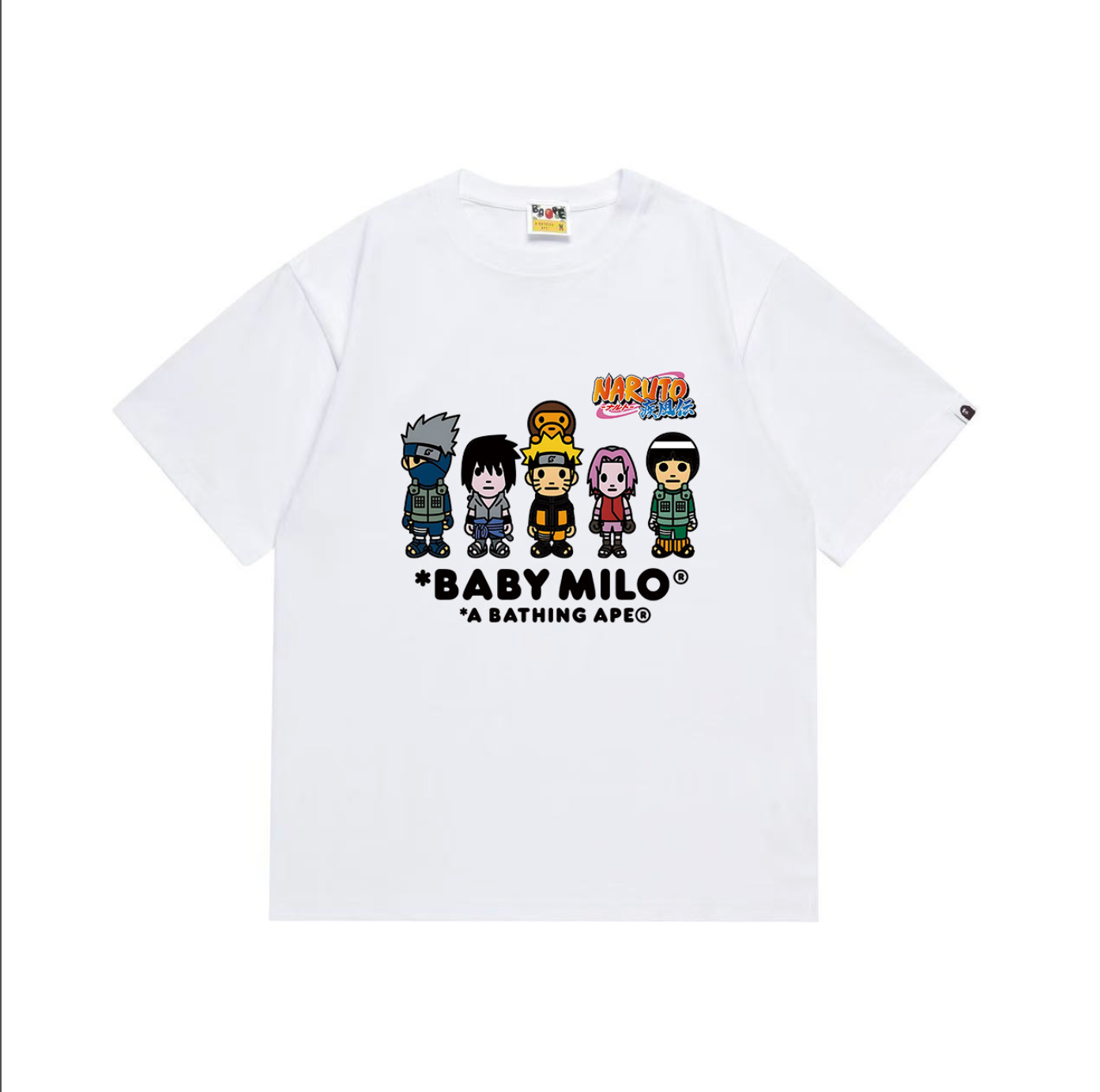 PLAYERA BAPE X NARUTO