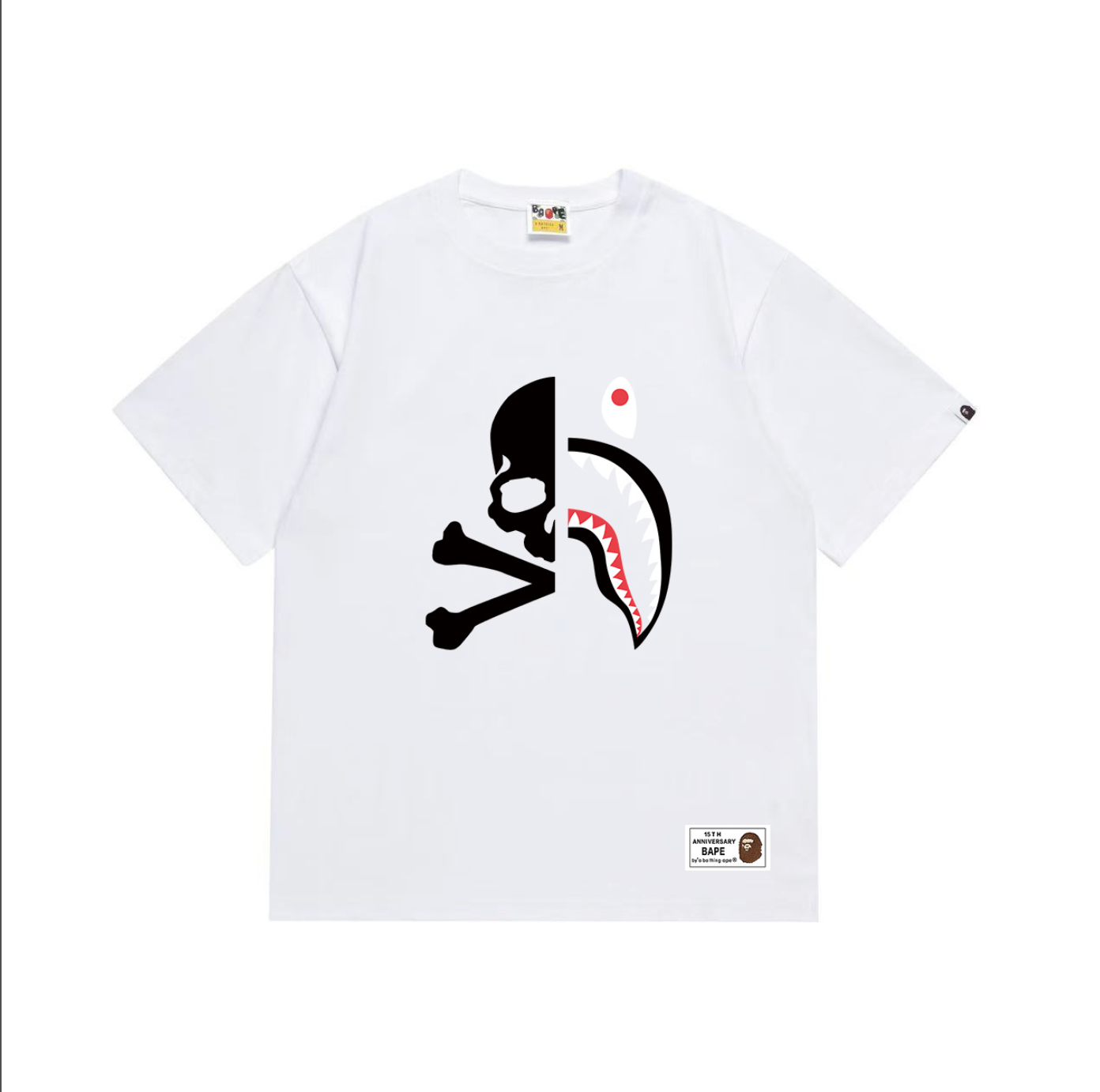 PLAYERA BAPE SHARK SKULL