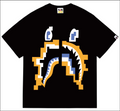 PLAYERA BAPE SHARK GLITCH