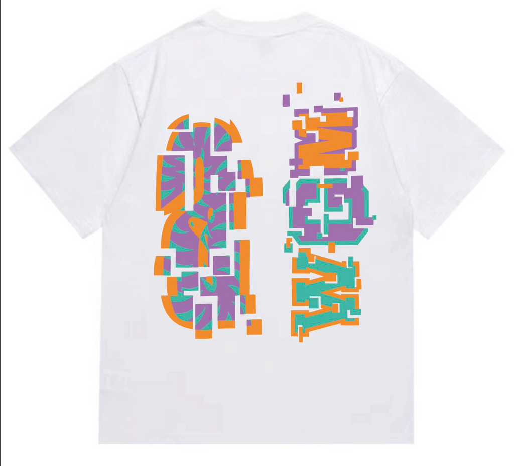 PLAYERA BAPE SHARK GLITCH