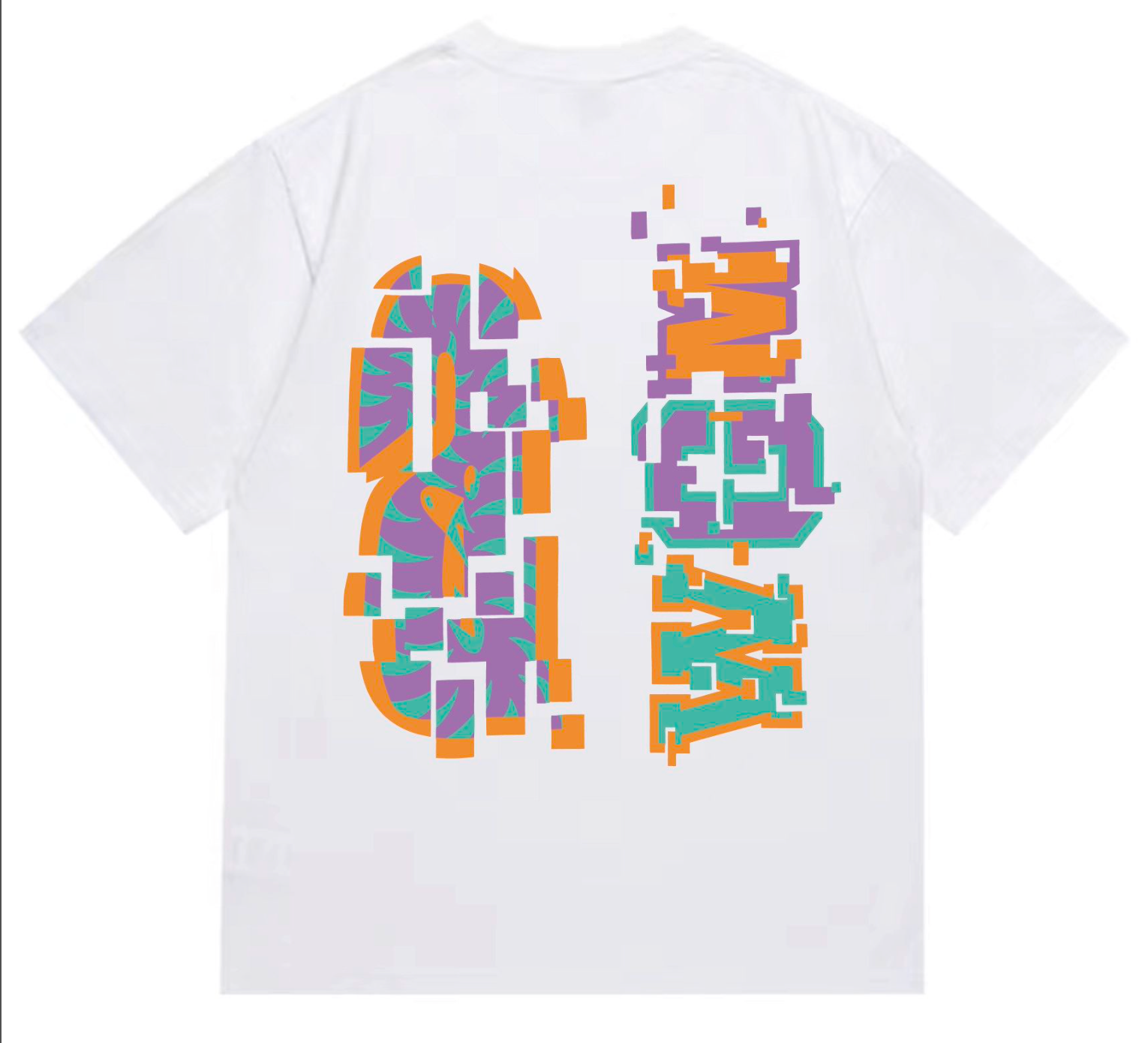 PLAYERA BAPE SHARK GLITCH