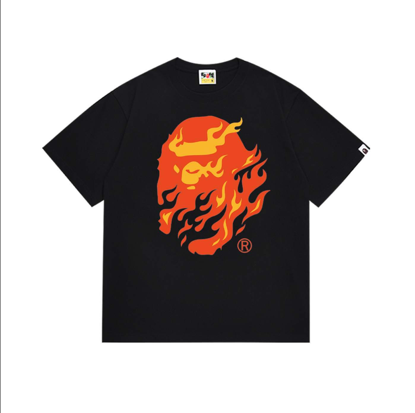 PLAYERA BAPE FLAMES