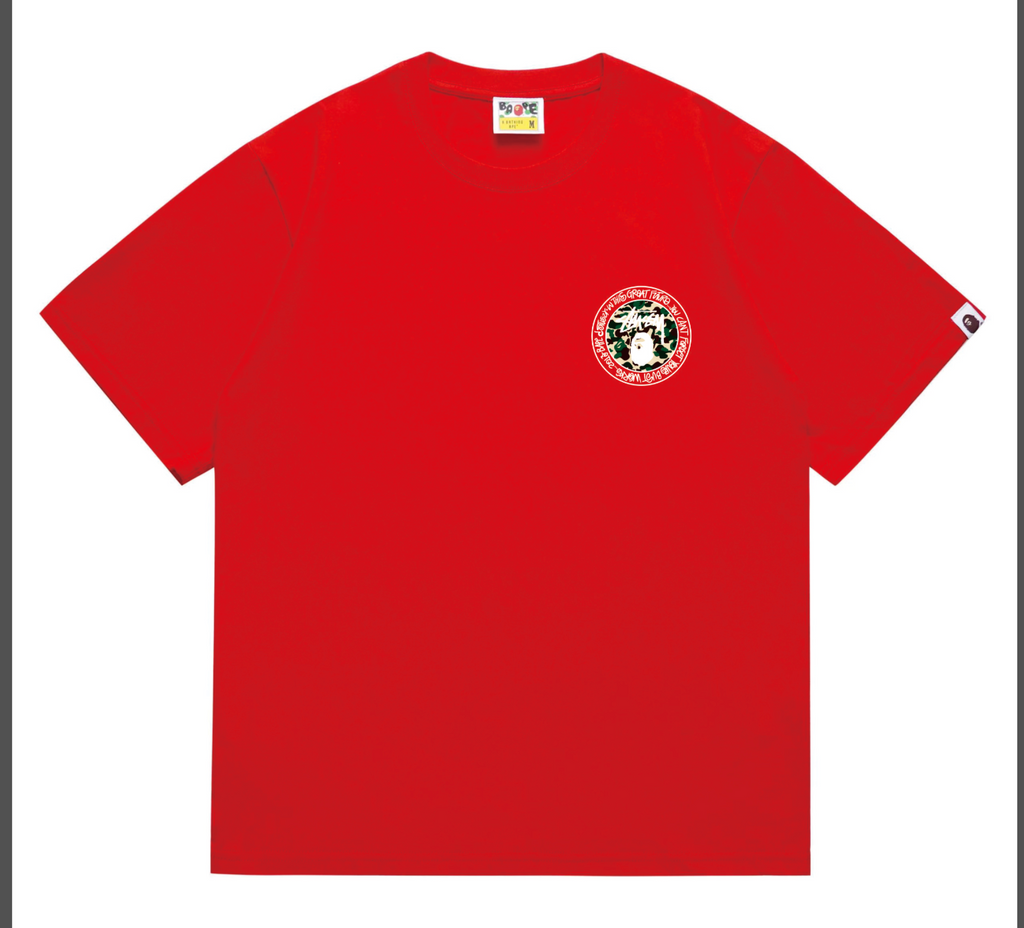 PLAYERA BAPE X STUSSY