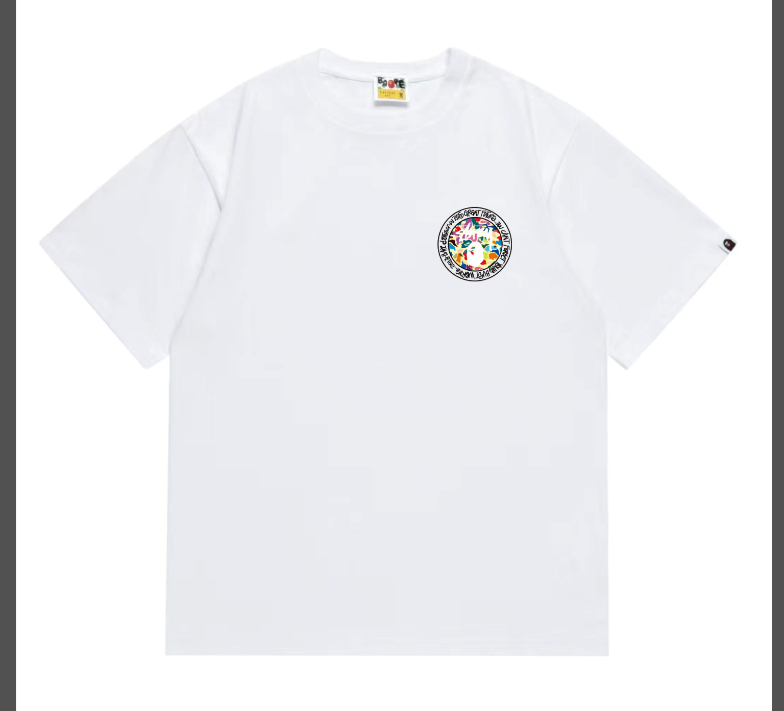 PLAYERA BAPE X STUSSY