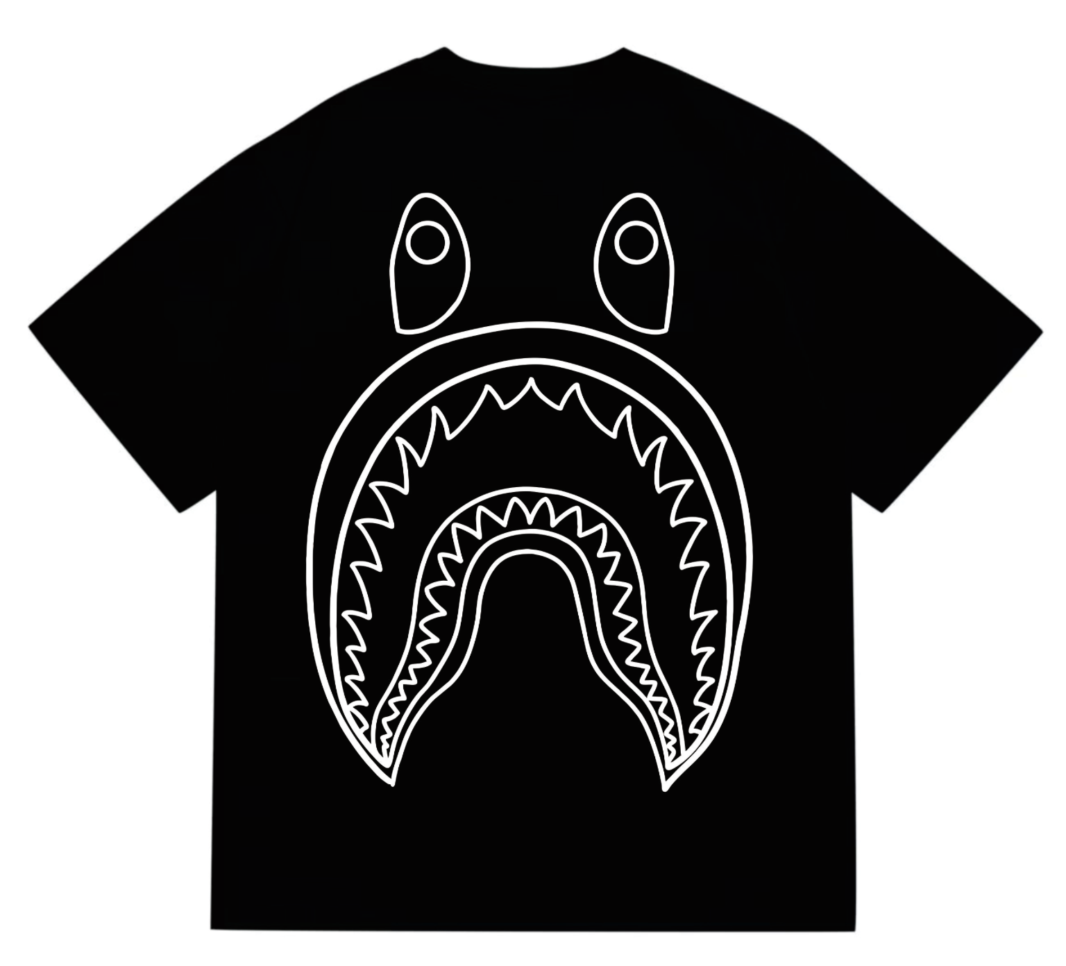 PLAYERA BAPE SHARK