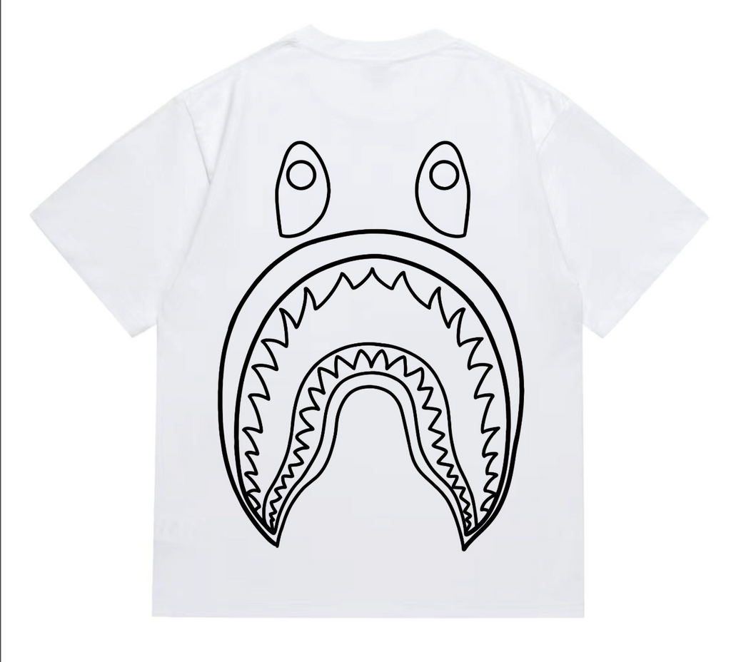 PLAYERA BAPE SHARK