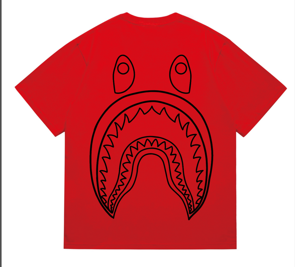 PLAYERA BAPE SHARK