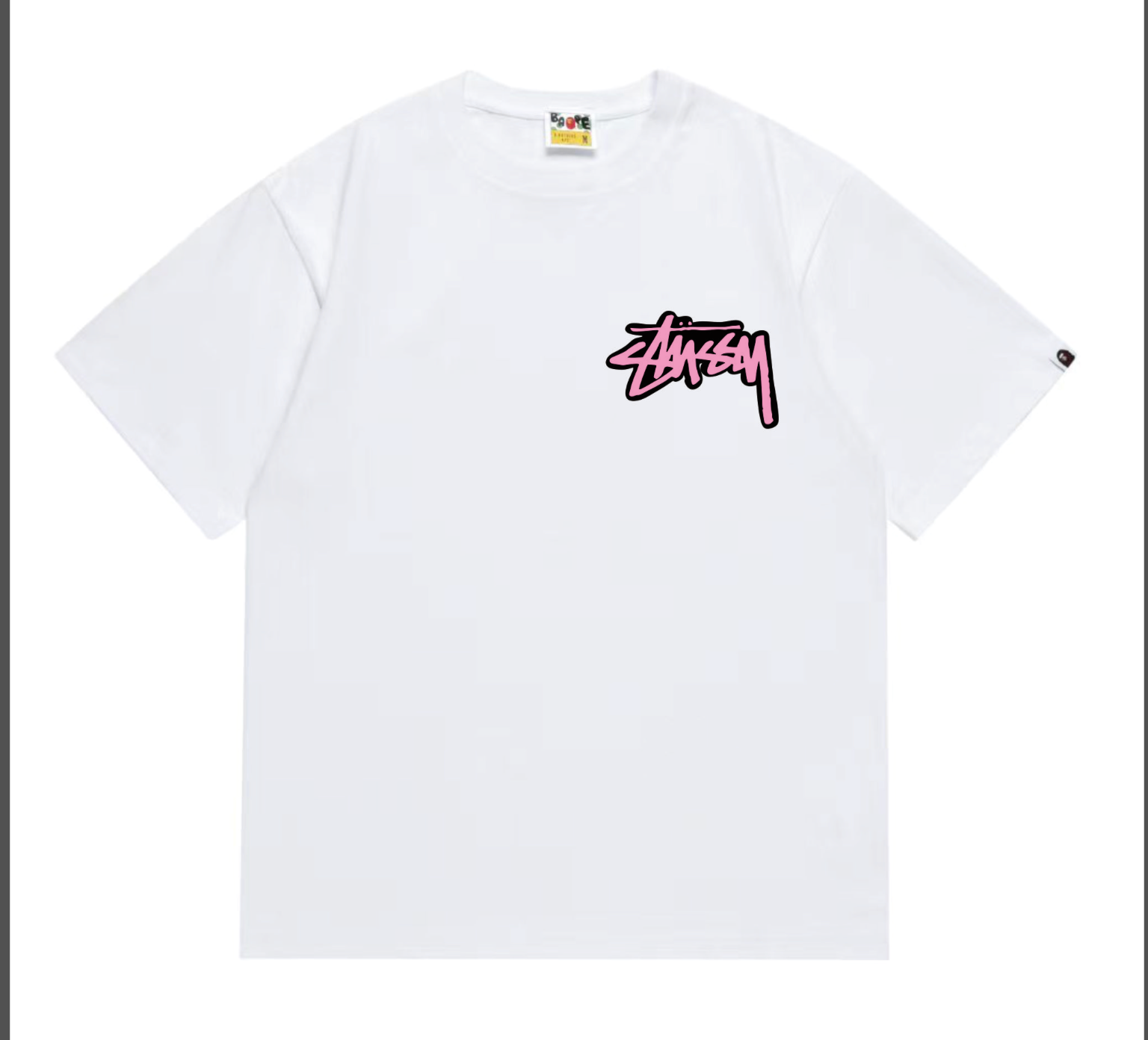 PLAYERA BAPE X STUSSY