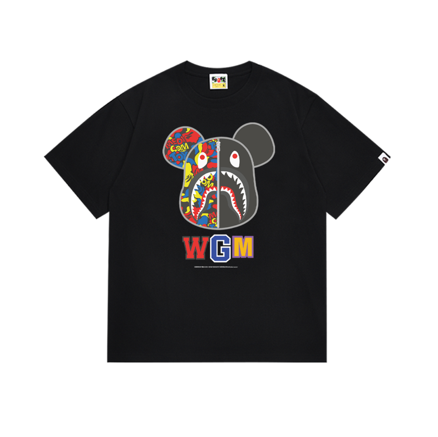 PLAYERA BAPE X MEDICOM TOY