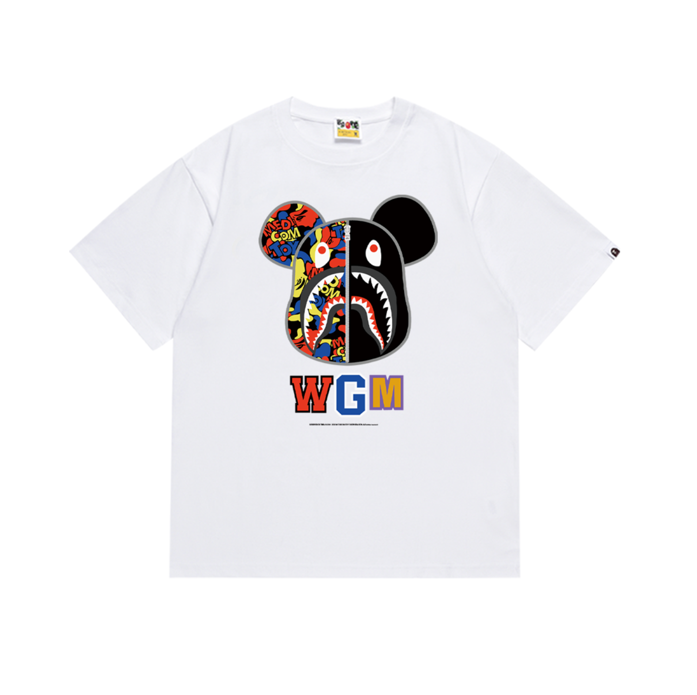 PLAYERA BAPE X MEDICOM TOY