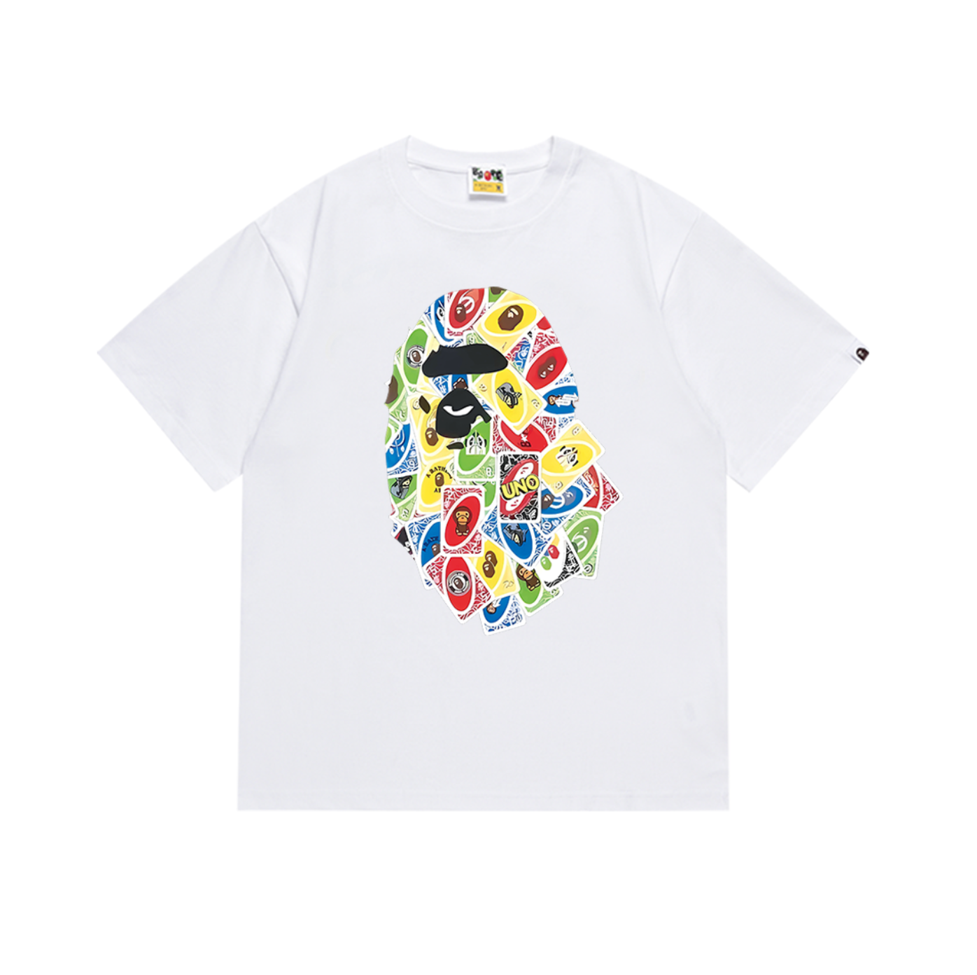 PLAYERA BAPE X UNO