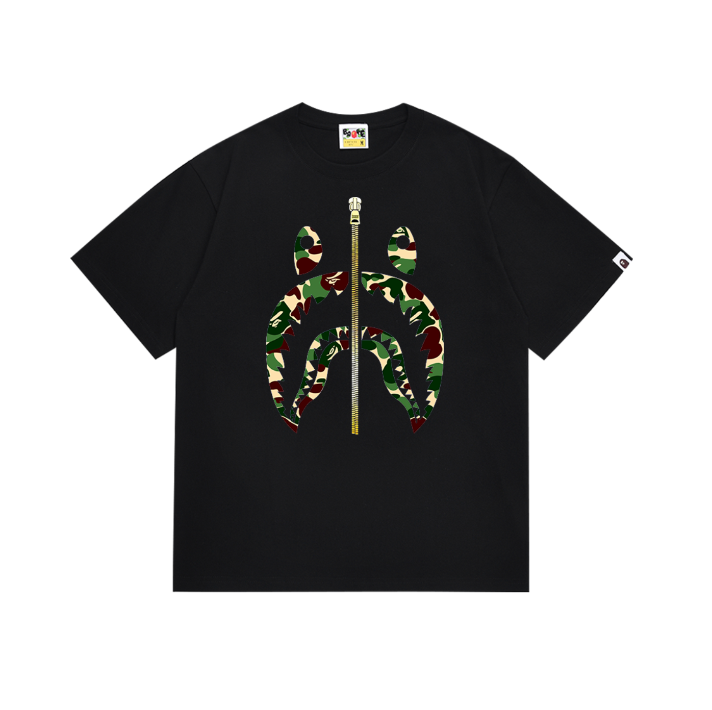 PLAYERA BAPE SHARK CAMO