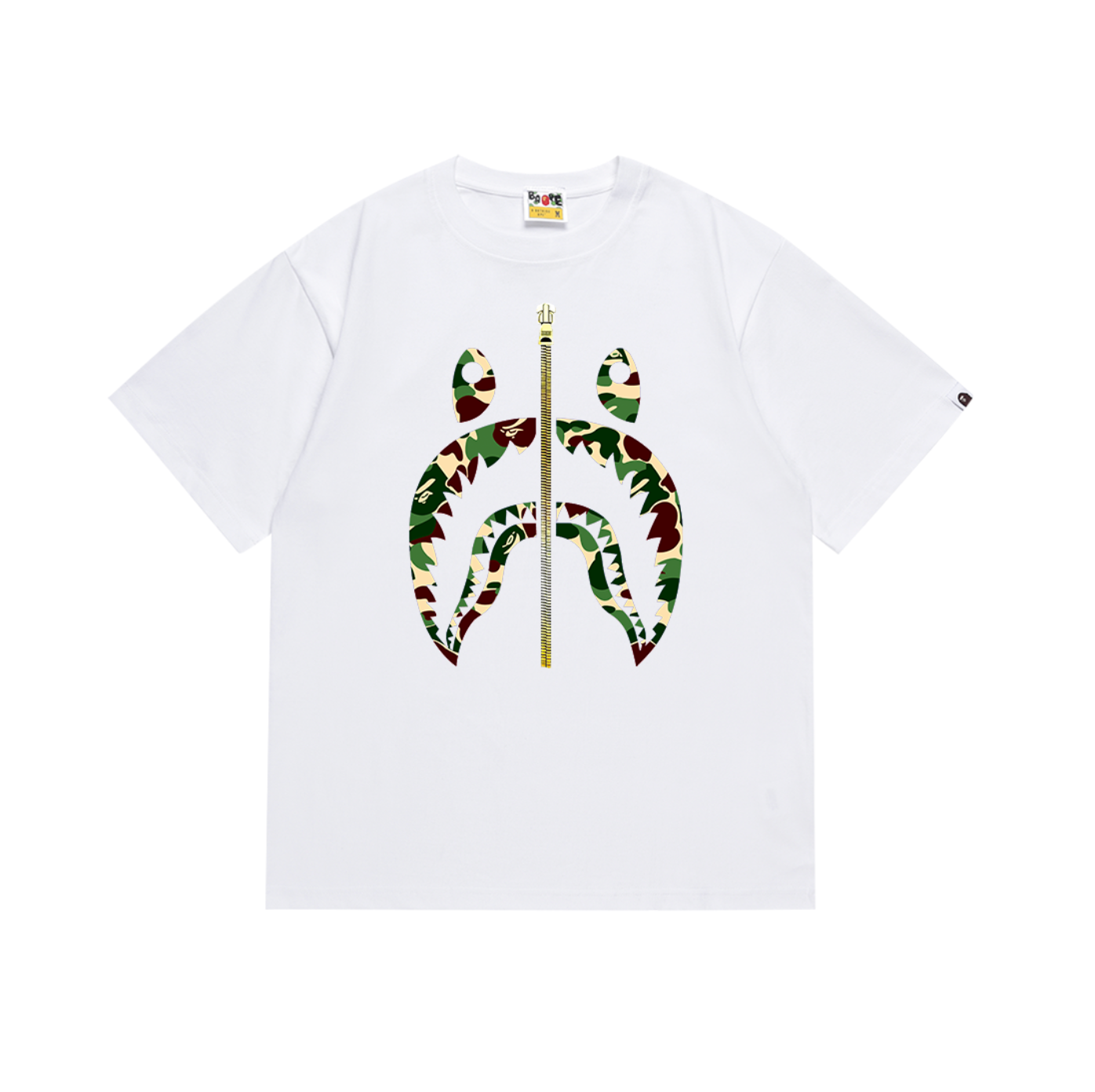 PLAYERA BAPE SHARK CAMO