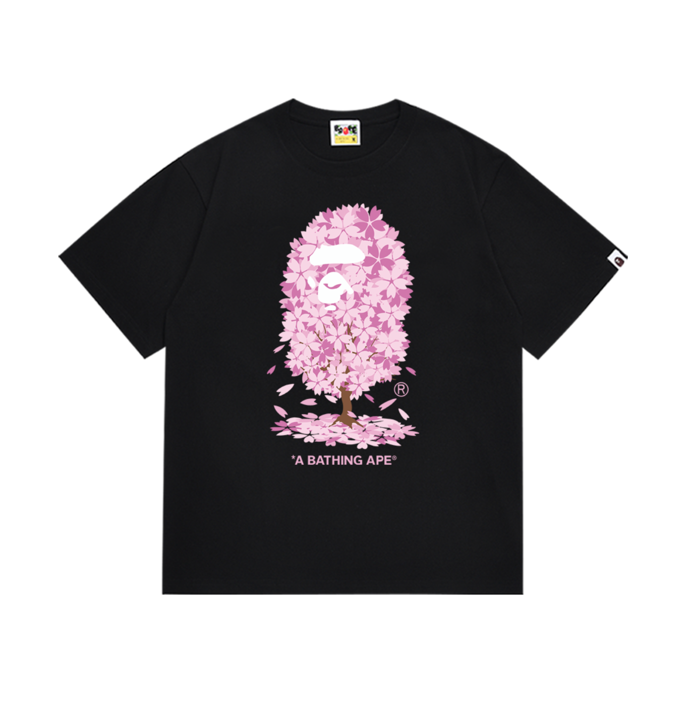 PLAYERA BAPE PINK TREE
