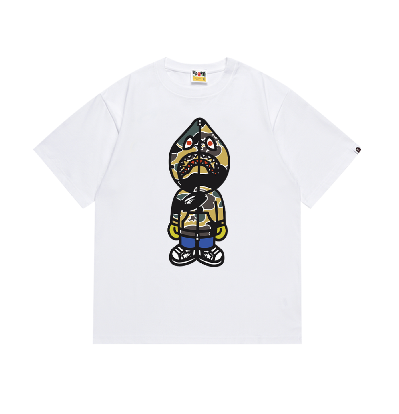 PLAYERA BAPE MILO SHARK