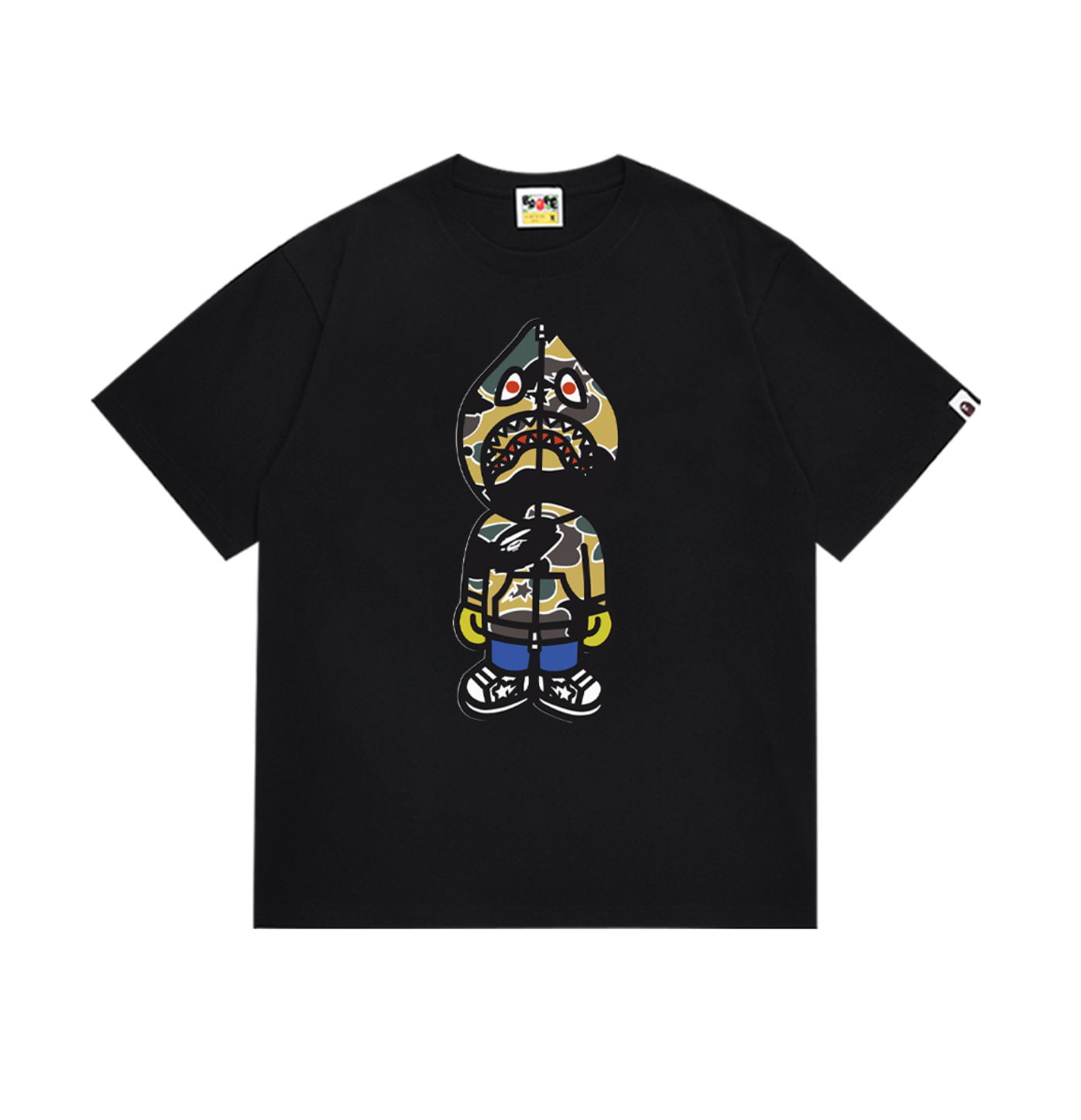 PLAYERA BAPE MILO SHARK