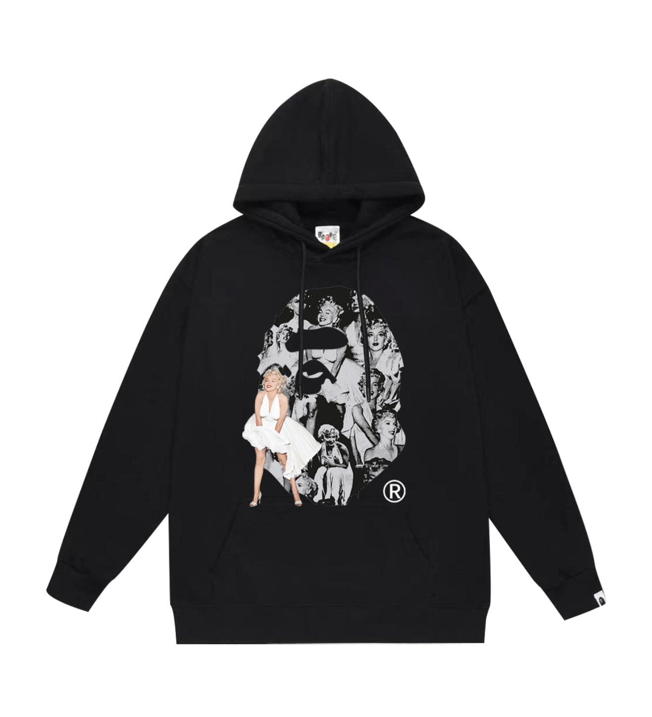 HOODIE BAPE X MARILYN MONROE