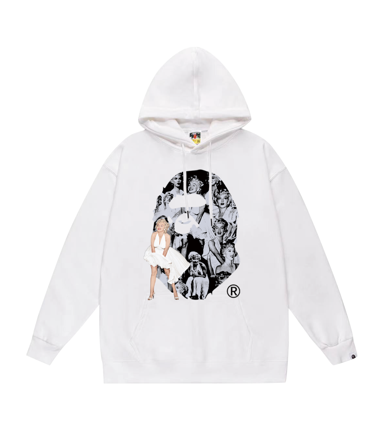 HOODIE BAPE X MARILYN MONROE