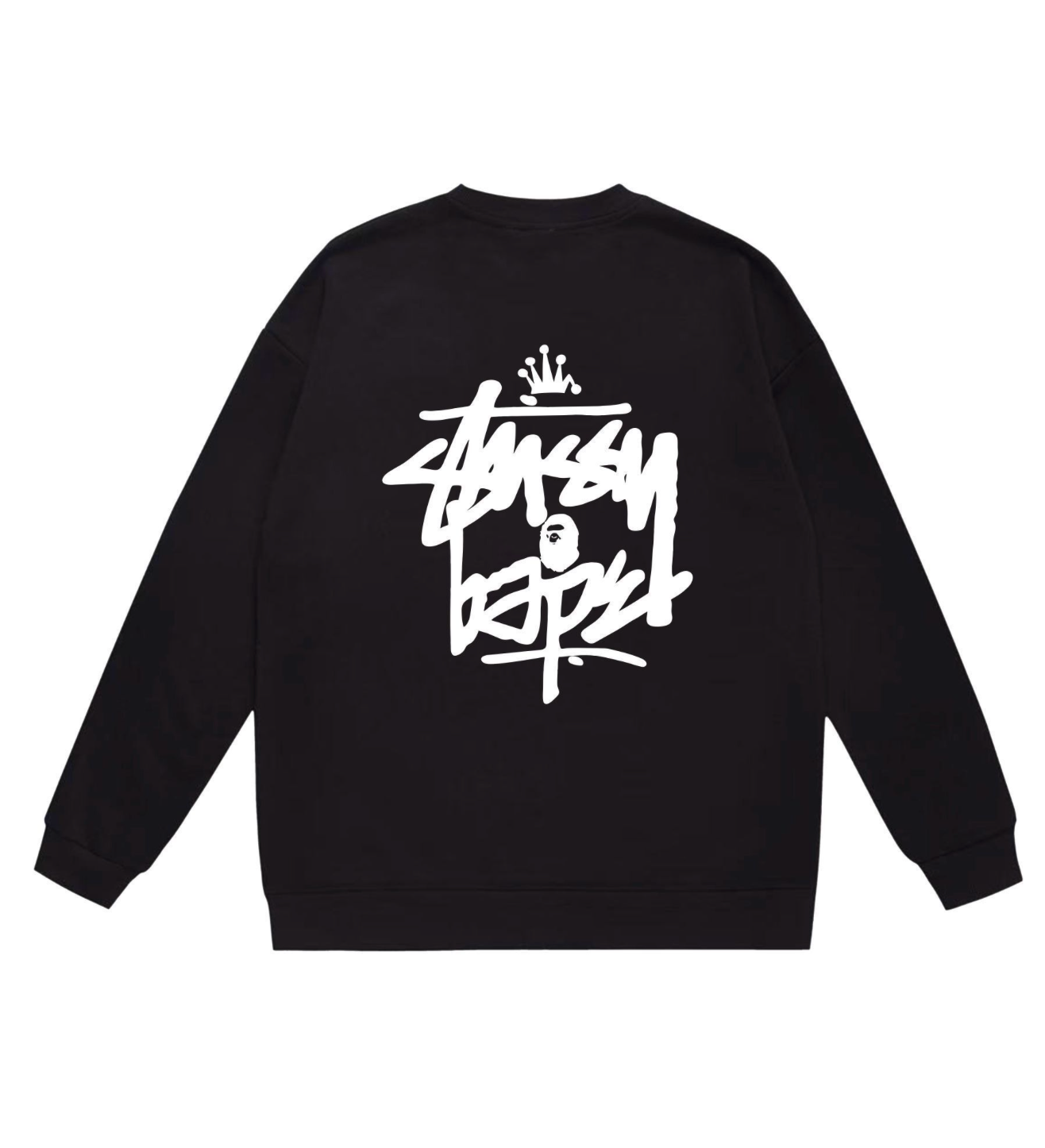 PLAYERA BAPE X STUSSY