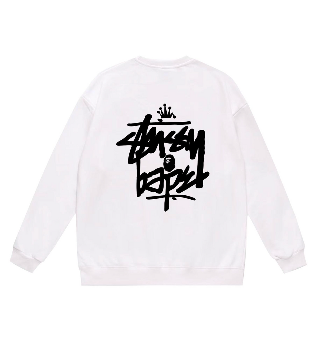 PLAYERA BAPE X STUSSY