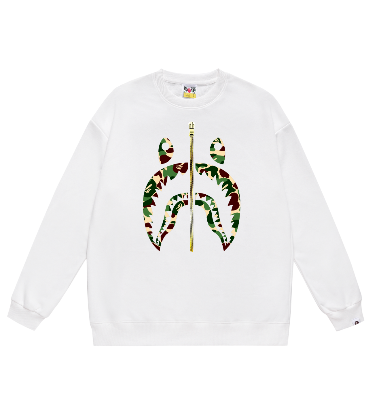 PLAYERA BAPE SHARK CAMO