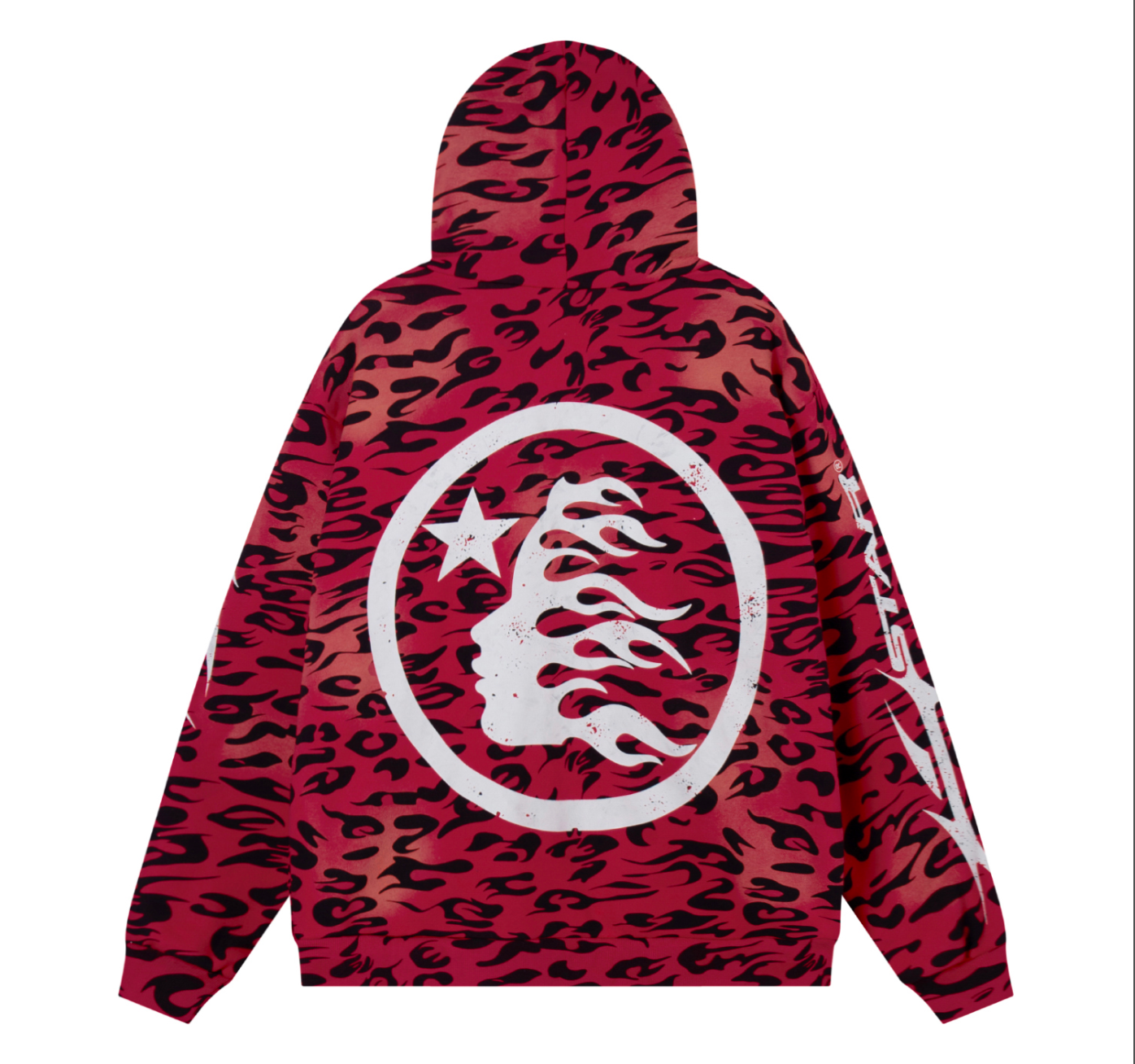 HOODIE ZIPPER HELLSTAR ANIMAL PRINT