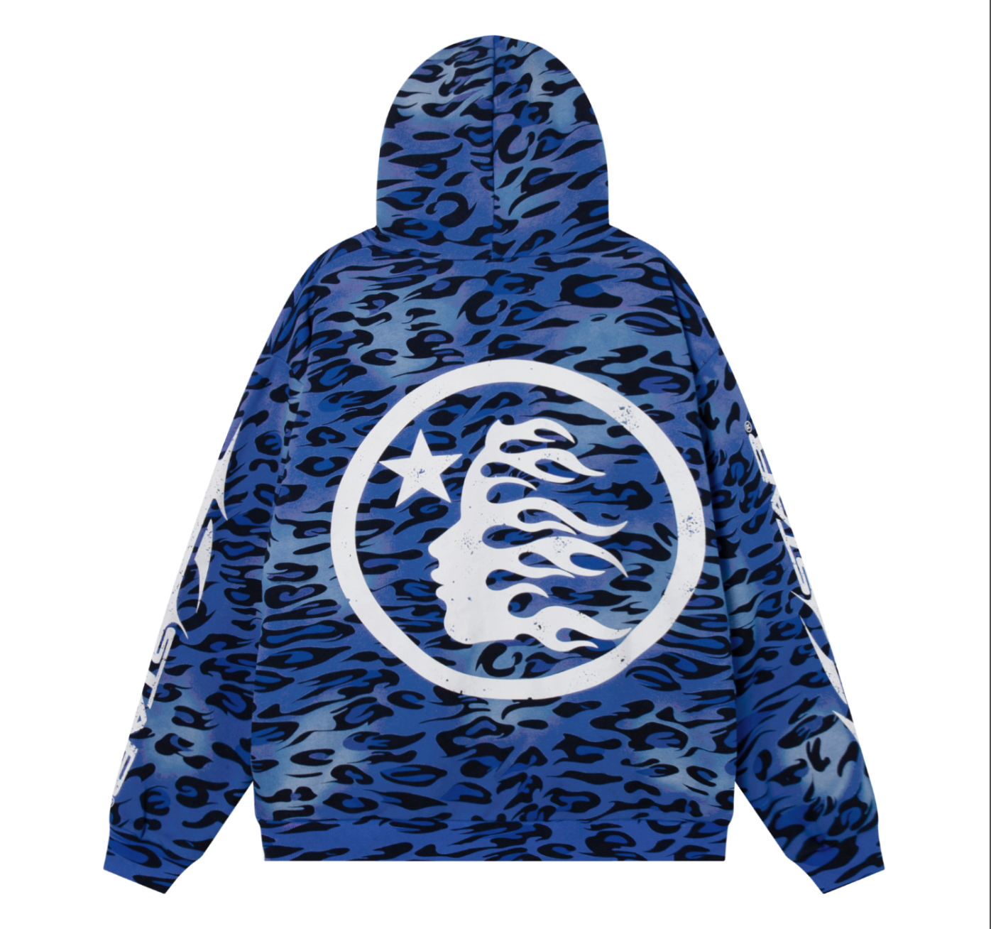 HOODIE ZIPPER HELLSTAR ANIMAL PRINT