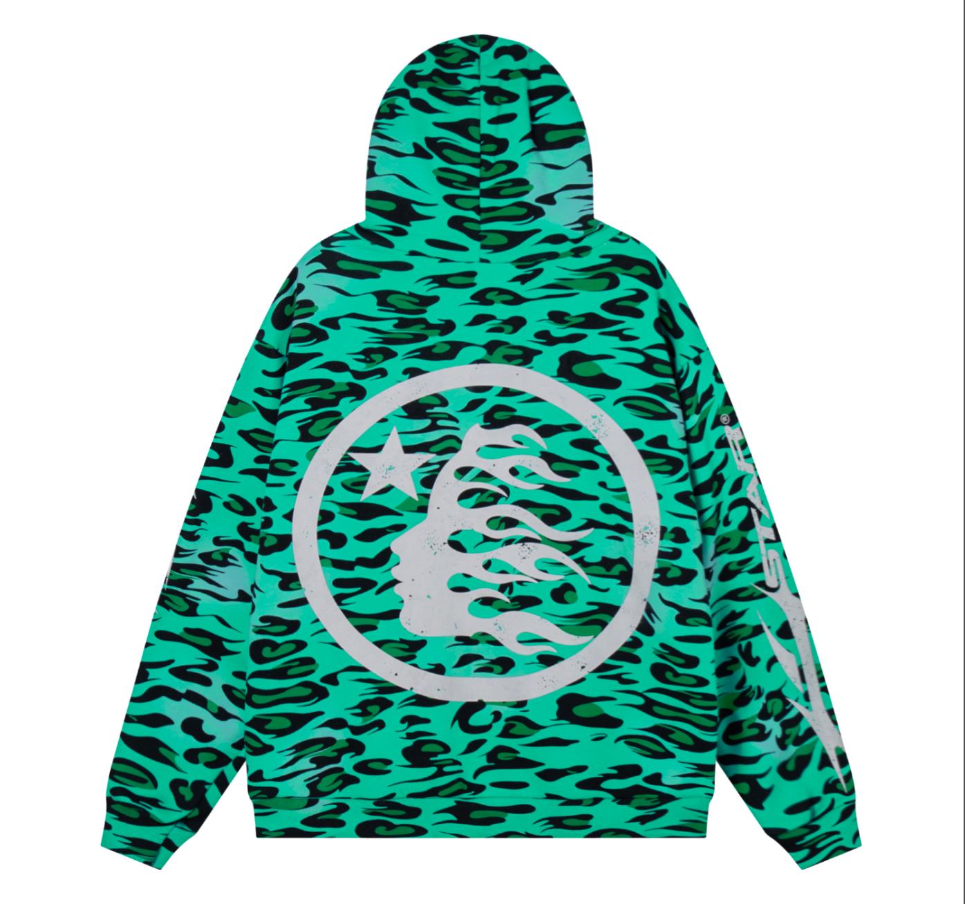 HOODIE ZIPPER HELLSTAR ANIMAL PRINT