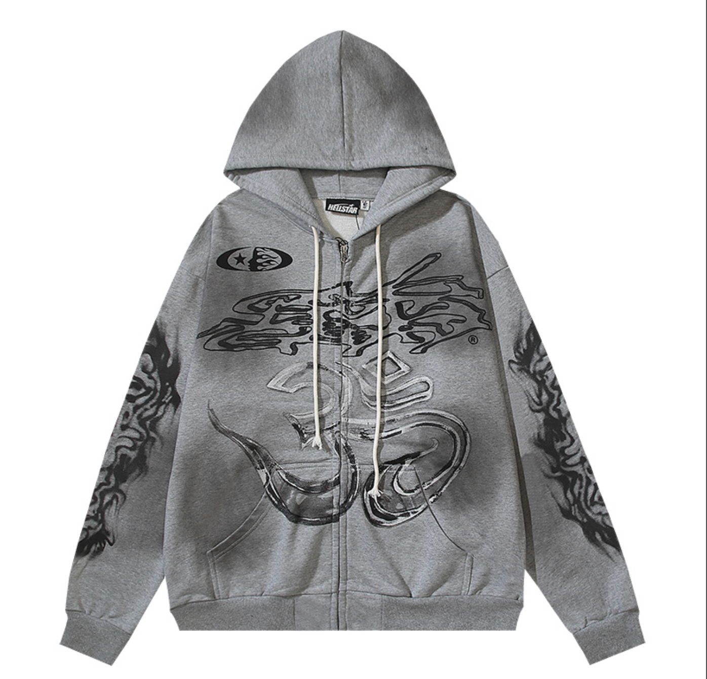 HOODIE ZIPPER HELLSTAR