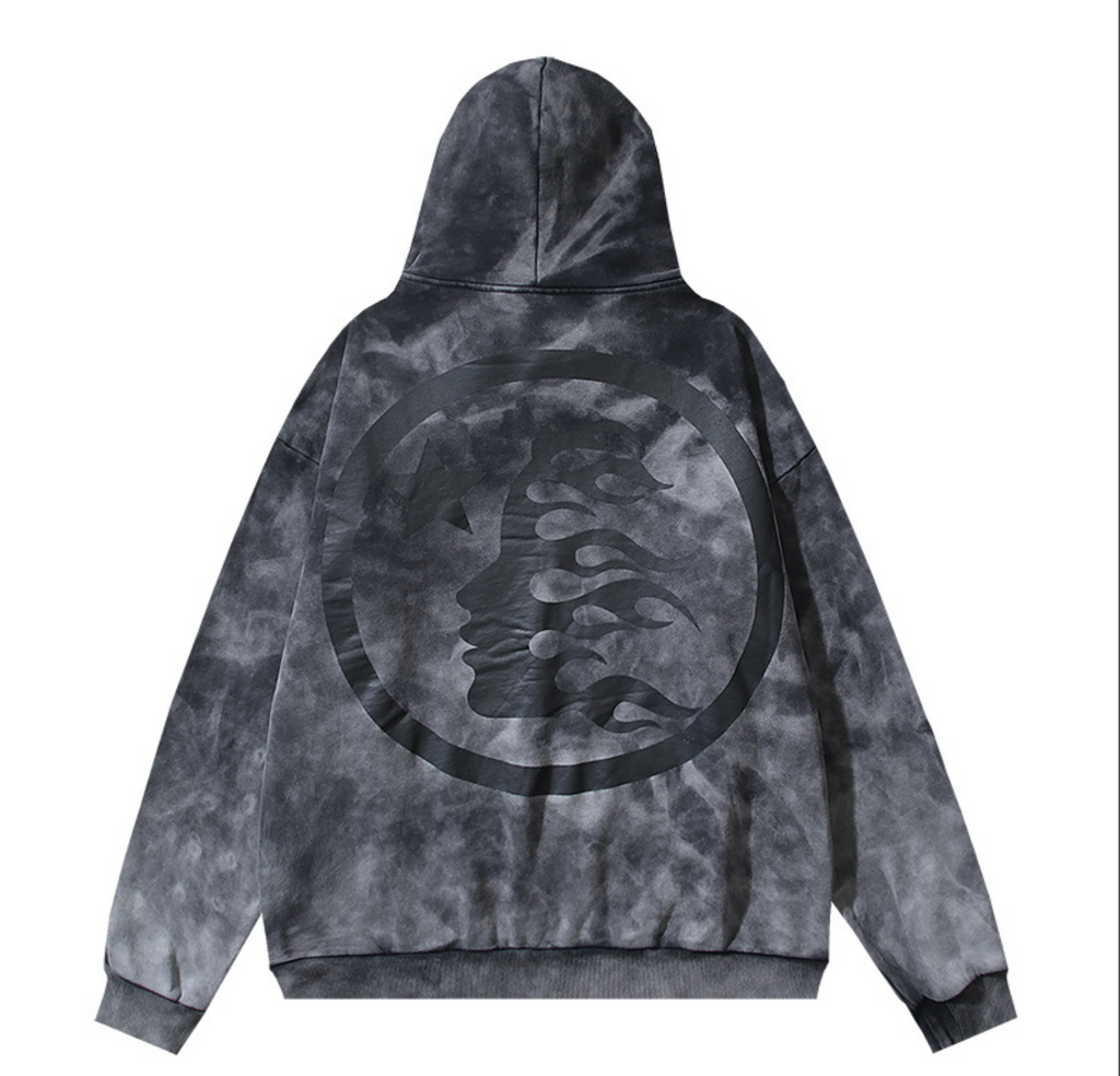 HOODIE HELLSTAR TOTAL BLACK