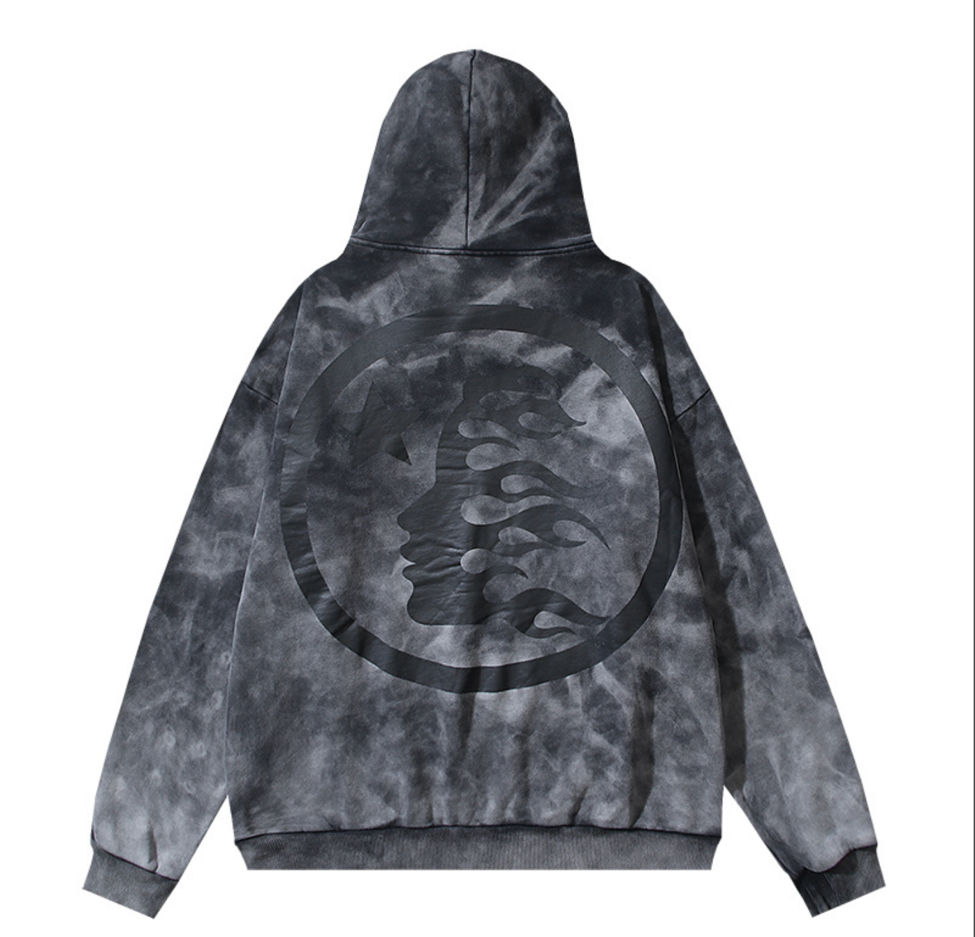HOODIE HELLSTAR TOTAL BLACK