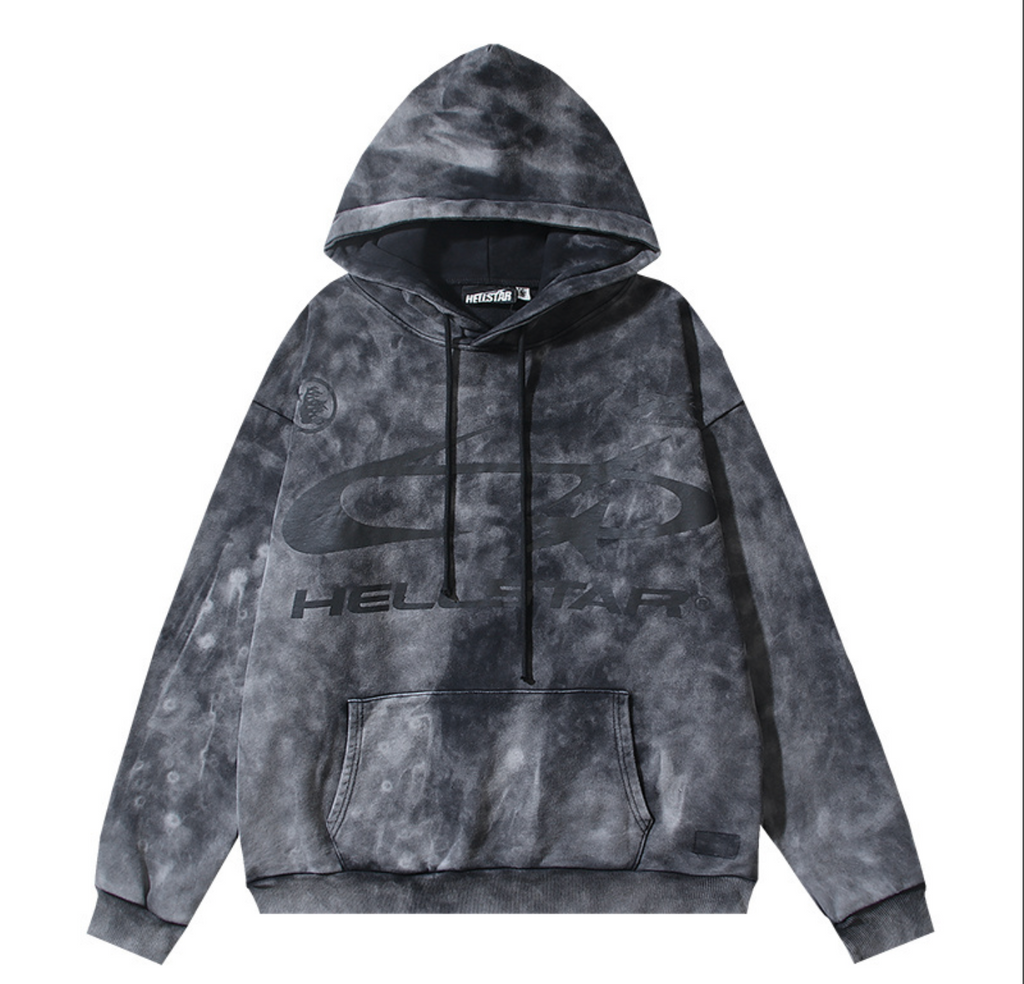 HOODIE HELLSTAR TOTAL BLACK