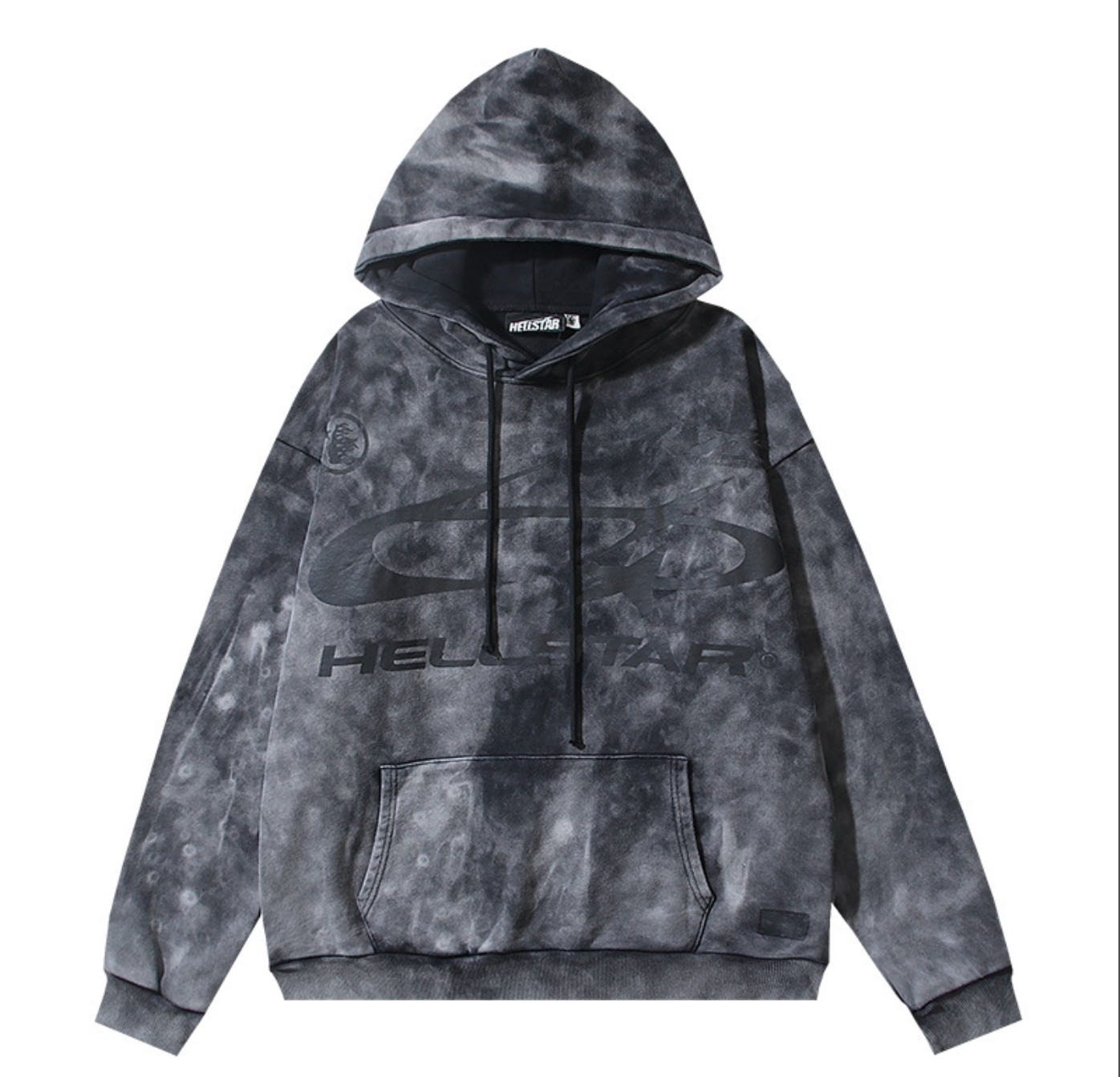 HOODIE HELLSTAR TOTAL BLACK