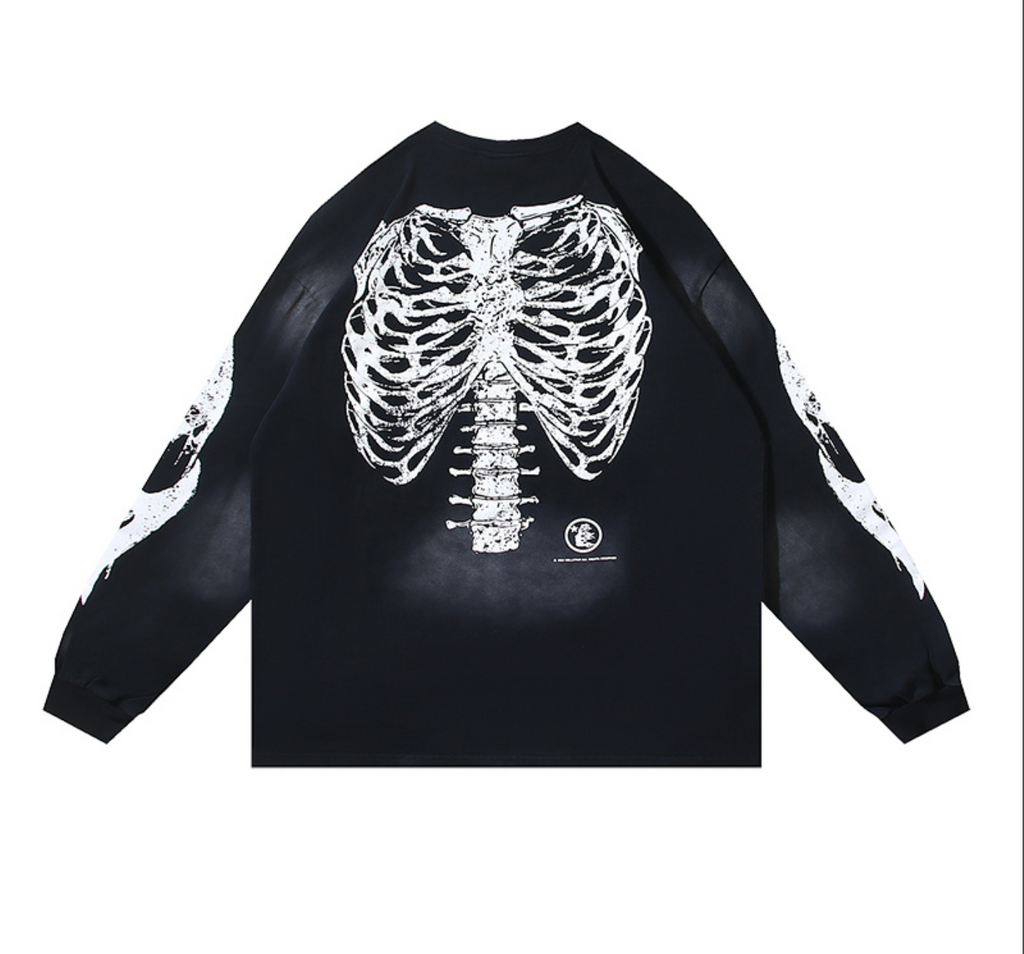 PLAYERA HELLSTAR SKELETON