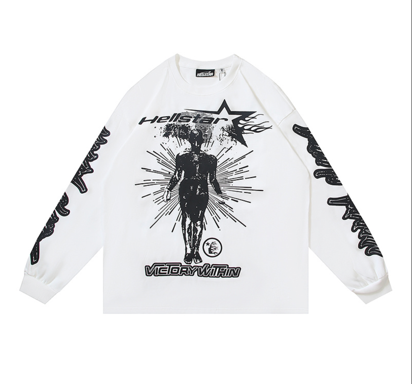 PLAYERA HELLSTAR VICTORY WHITIN