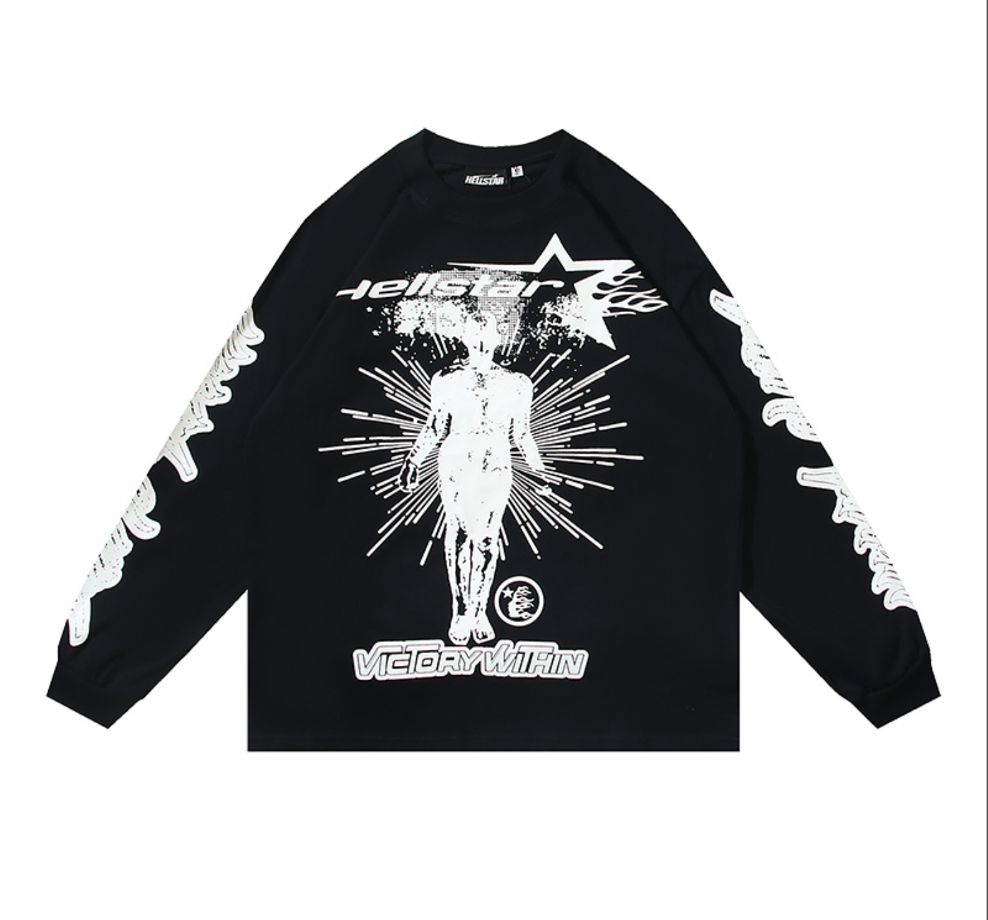 PLAYERA HELLSTAR VICTORY WHITIN