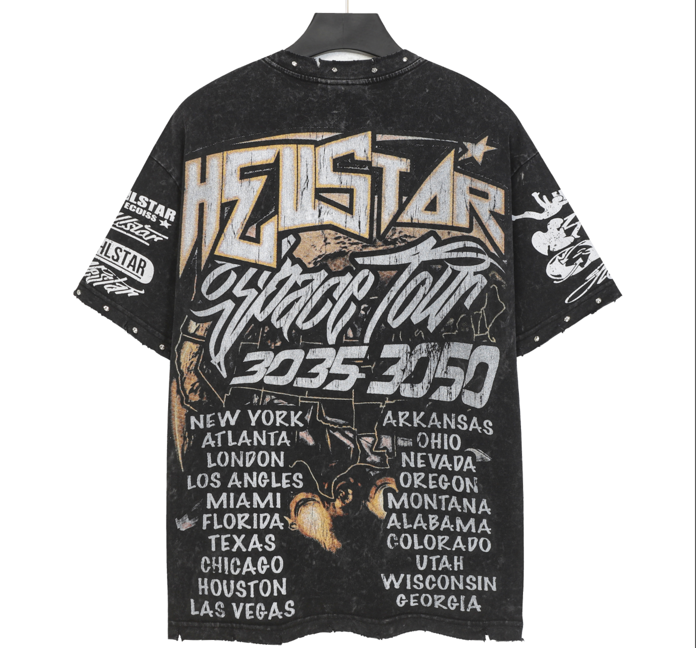 PLAYERA HELLSTAR SPACE TOUR