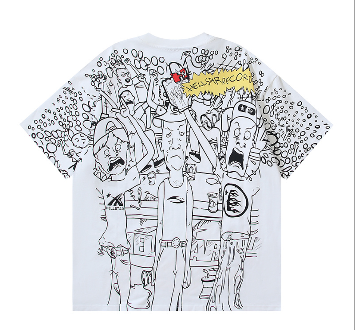PLAYERA HELLSTAR RECORDS