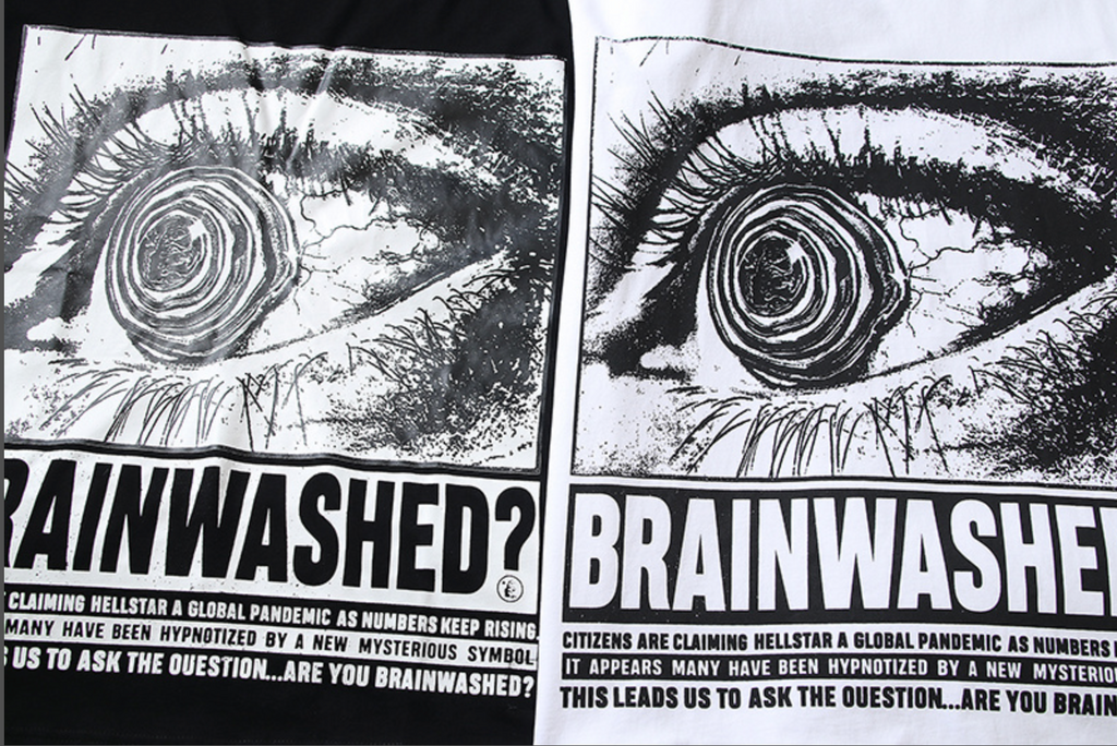 PLAYERA HELLSTAR BRAINWASHED
