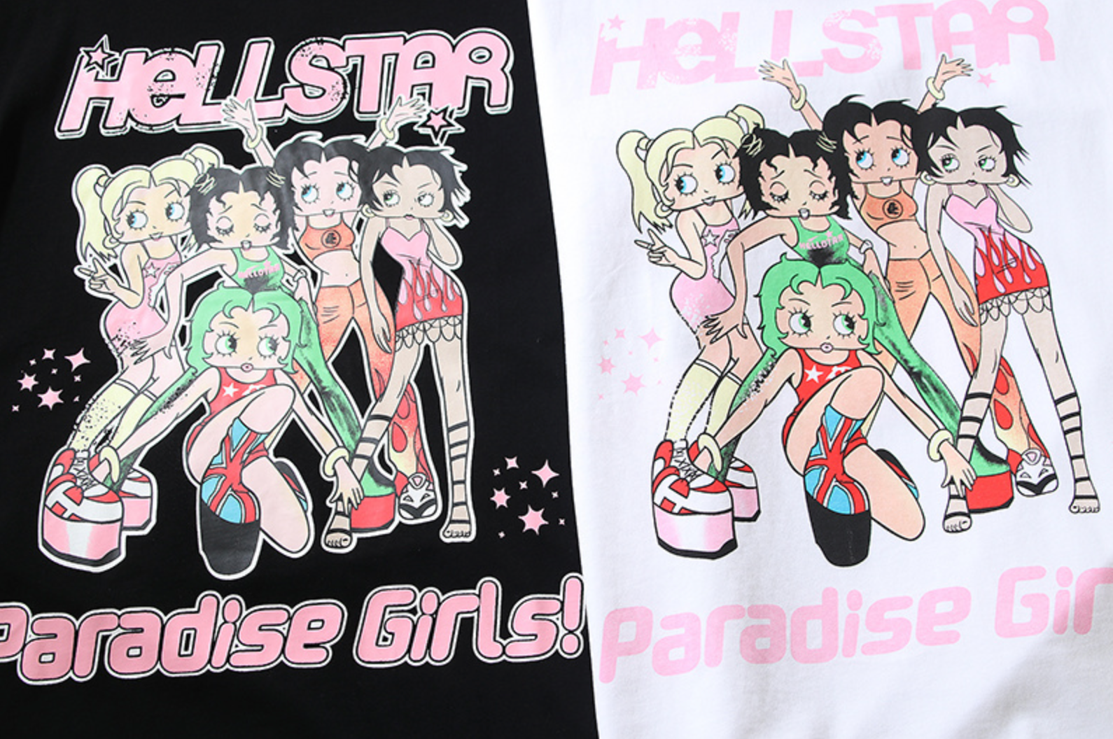 PLAYERA HELLSTAR PARADISE GIRLS