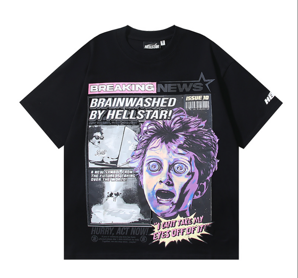 PLAYERA HELLSTAR BRAINWASHED