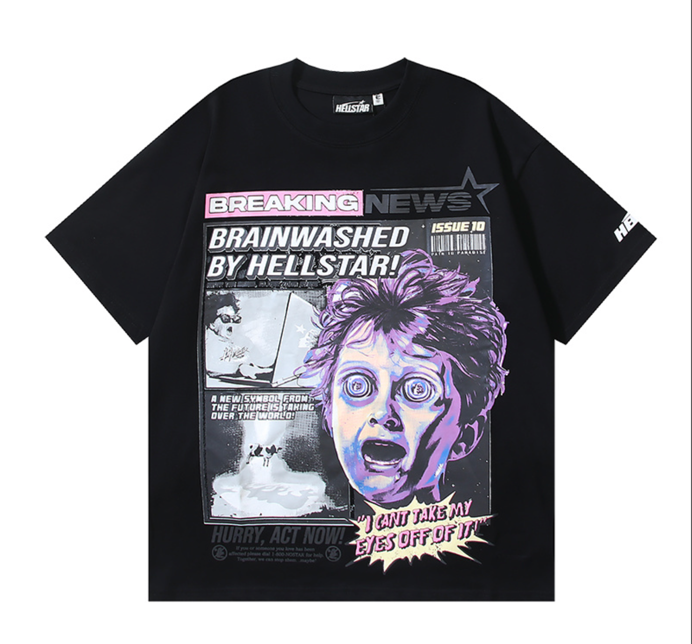 PLAYERA HELLSTAR BRAINWASHED