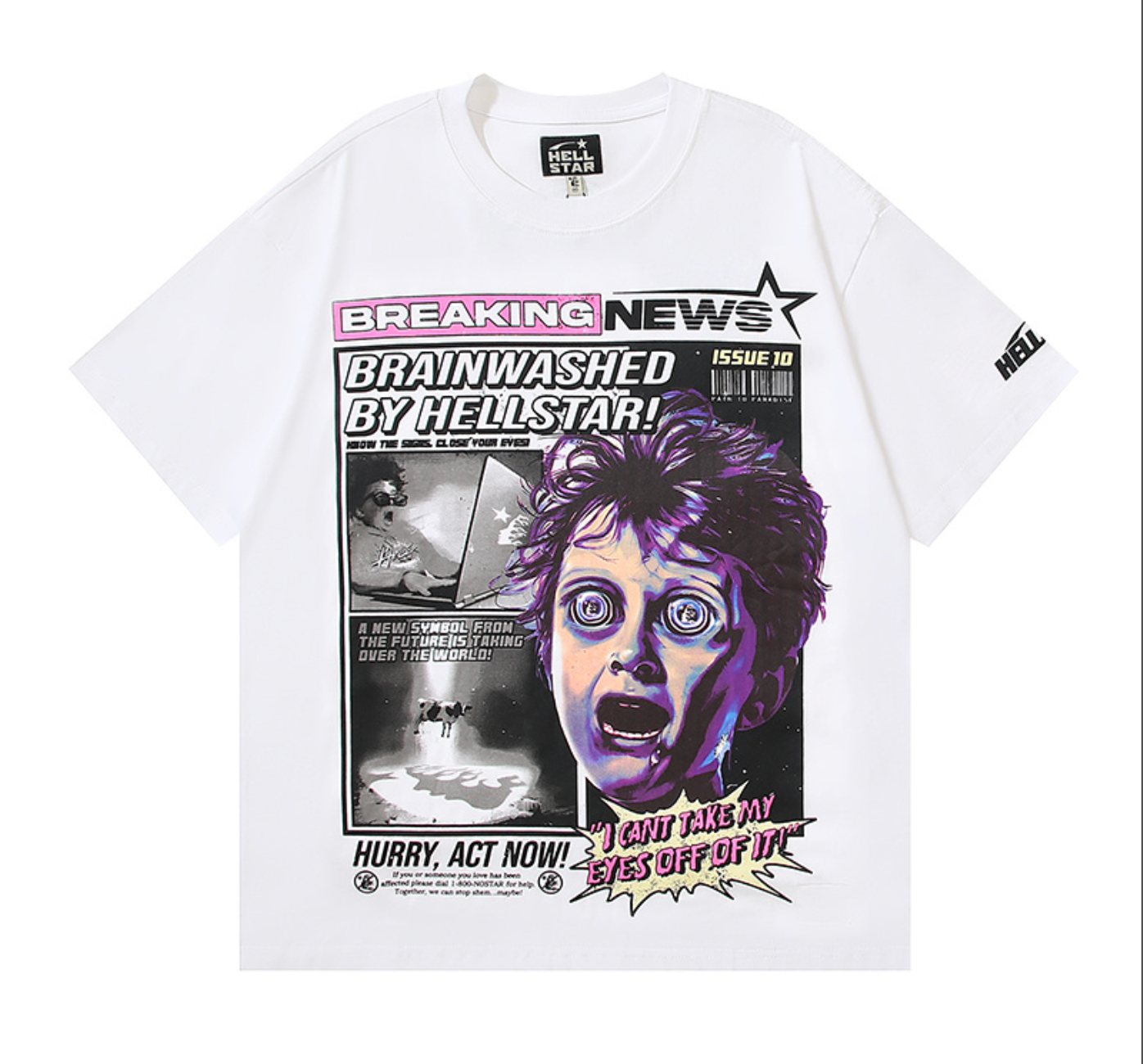 PLAYERA HELLSTAR BRAINWASHED