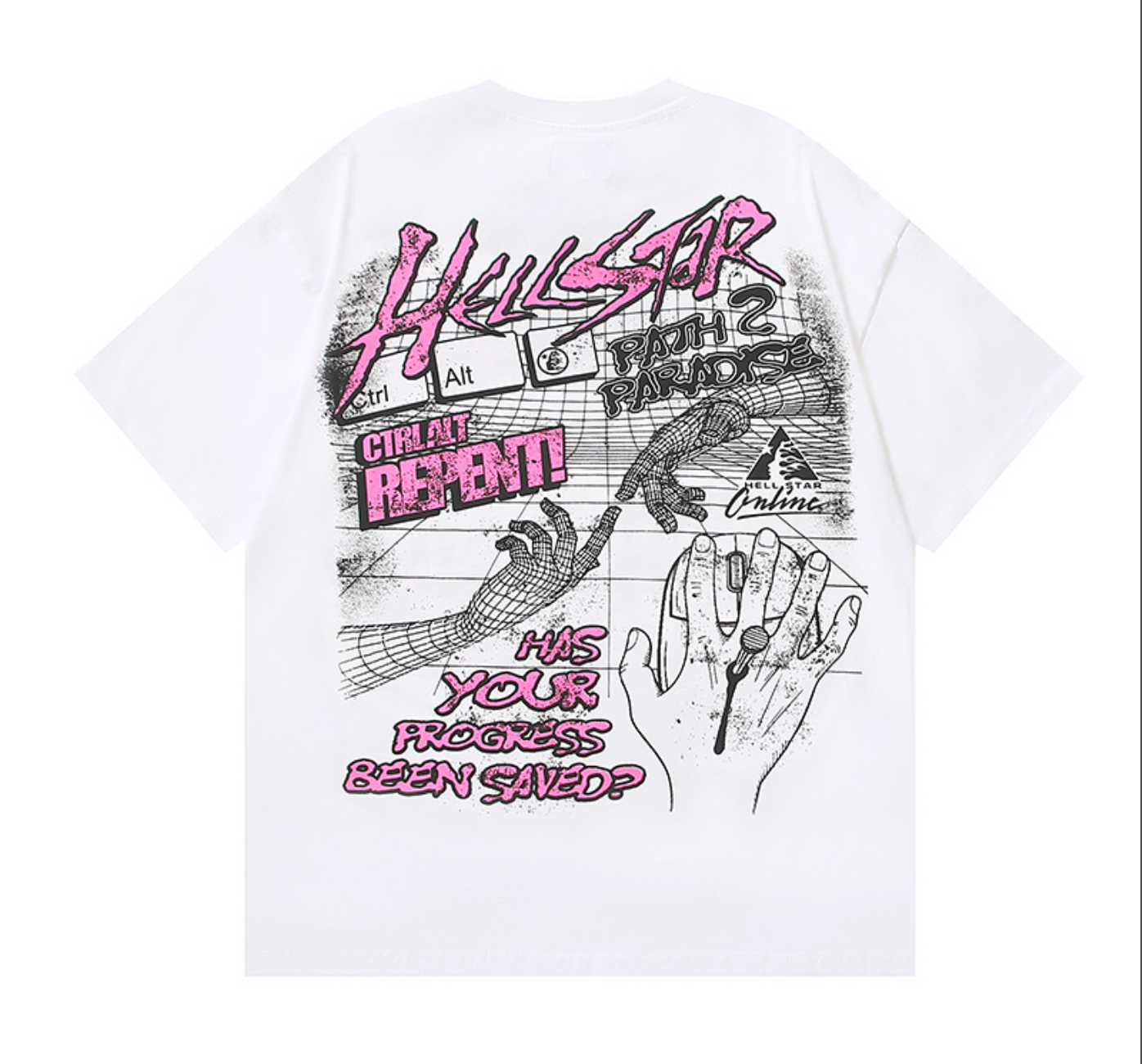 PLAYERA HELLSTAR PATH TO PARADISE
