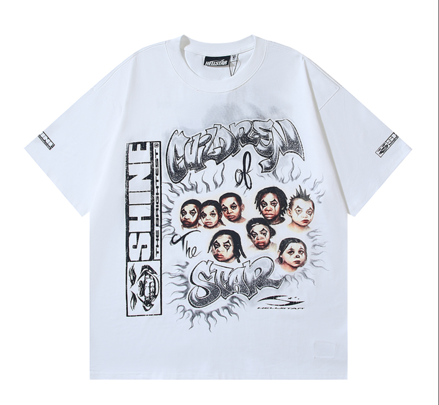 PLAYERA HELLSTAR CHILDREN STAR
